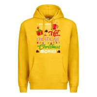 Lemon i just want to drink hot chocolate watch christmas movies premium Premium Hoodie - baoMotion