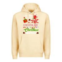 Pina Colada i just want to drink hot chocolate watch christmas movies premium Premium Hoodie - baoMotion