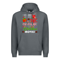 Rock i just want to drink hot chocolate watch christmas movies premium Premium Hoodie - baoMotion