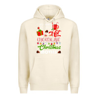 Tofu i just want to drink hot chocolate watch christmas movies premium Premium Hoodie - baoMotion