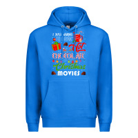 True Royal i just want to drink hot chocolate watch christmas movies premium Premium Hoodie - baoMotion