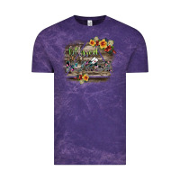Cloud Purple blessed nurse Vintage Tee - SublimationCraftShop