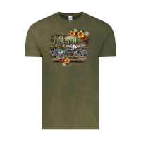 Vintage Olive blessed nurse Vintage Tee - SublimationCraftShop