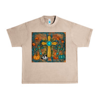 French Oak fall cross tumbler Urban Heavy Tee - RanaPortraitStore