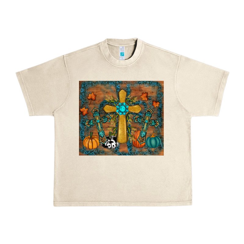 Fall Cross Tumbler Urban Heavy Tee by RanaPortraitStore | Teevron