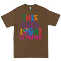 Cacao This Little Light Of Mine Premium Tee - CowhideDigitalArt