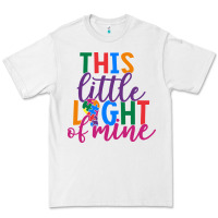 White This Little Light Of Mine Premium Tee - CowhideDigitalArt