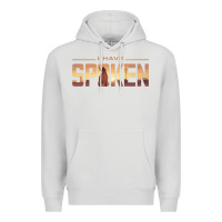 Dove Grey i have spoken Premium Hoodie - baoMotion