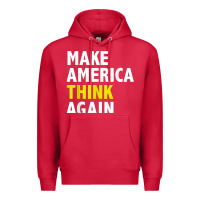Cardinal Make America Think Again Funny Elections President Politics Premium Hoodie - baoMotion