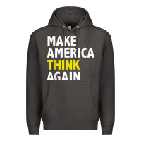 Smoke Make America Think Again Funny Elections President Politics Premium Hoodie - baoMotion