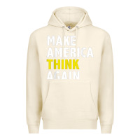 Tofu Make America Think Again Funny Elections President Politics Premium Hoodie - baoMotion