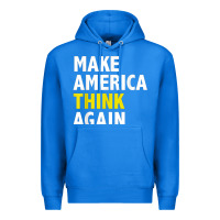 True Royal Make America Think Again Funny Elections President Politics Premium Hoodie - baoMotion