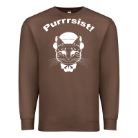Chestnut Purrrsist Premium Sweatshirt - Bettercallsaul