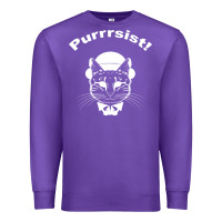 Purple Purrrsist Premium Sweatshirt - Bettercallsaul