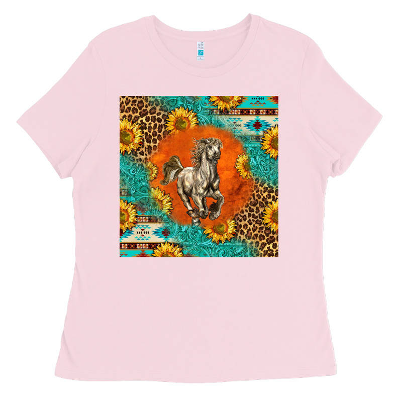 Western Percheron Horse Ladies Tee by LillyAllenDesigns | Teevron
