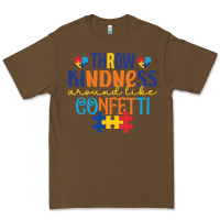 Cacao Throw kindness around like confetti Premium Tee - CowhideDigitalArt