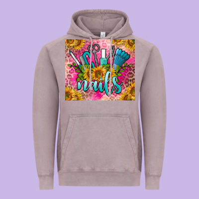 Nails Vintage Hoodie Designed By Barkaloodesign