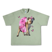 Oil Green Baby Hyena With Tutu Urban Heavy Tee - LillyAllenDesigns