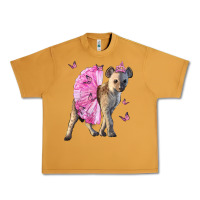 Peanut Butter Baby Hyena With Tutu Urban Heavy Tee - LillyAllenDesigns