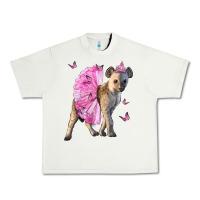Pistachio Baby Hyena With Tutu Urban Heavy Tee - LillyAllenDesigns