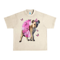 Sandshell Baby Hyena With Tutu Urban Heavy Tee - LillyAllenDesigns