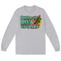 Moon Dust raised 90's country guitar cactus sunflower's Long Sleeve Tee - Artiststas