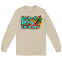 Mushroom raised 90's country guitar cactus sunflower's Long Sleeve Tee - Artiststas