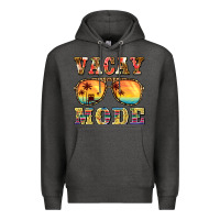 Charcoal Heather vacay mode Premium Hoodie - BarkalooDesign