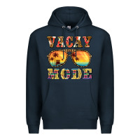 Navy vacay mode Premium Hoodie - BarkalooDesign