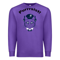 Purple Purrrsist Premium Sweatshirt - Bettercallsaul