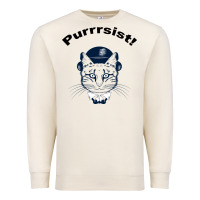 Sandshell Purrrsist Premium Sweatshirt - Bettercallsaul