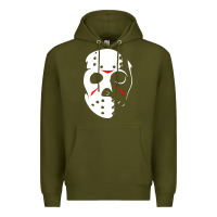Army Green jason hockey mask halloween Premium Hoodie - baoMotion