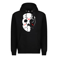 Black jason hockey mask halloween Premium Hoodie - baoMotion
