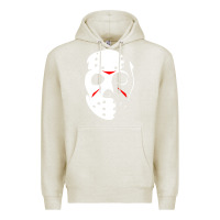 Oatmeal Heather jason hockey mask halloween Premium Hoodie - baoMotion