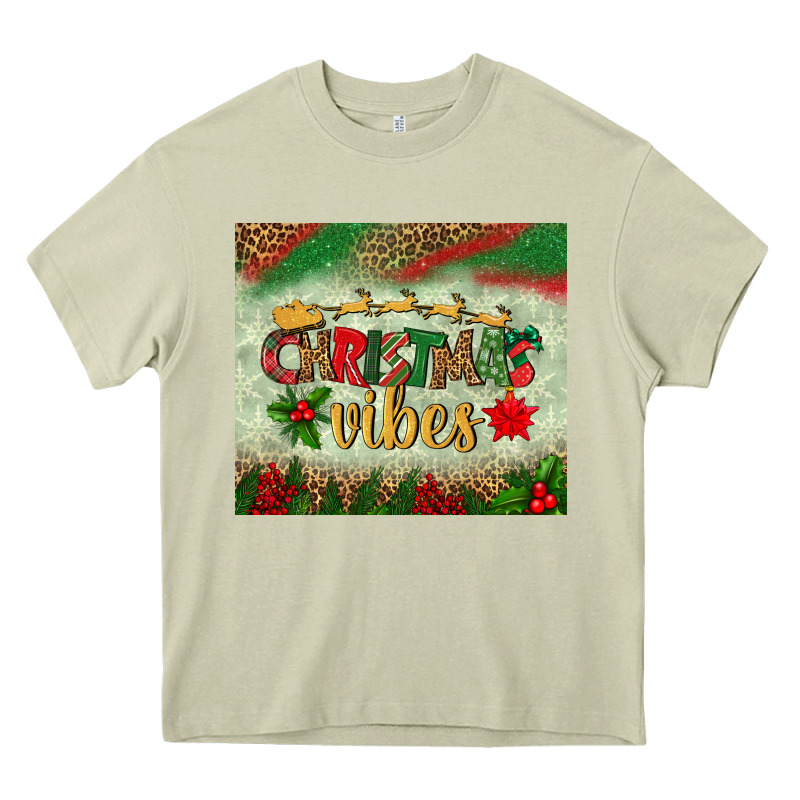 Christmas Vibes Tumbler Heavy Core Tee by BundleAndBundleShop | Teevron