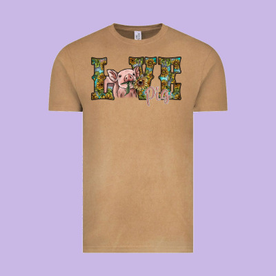 Love Pig Vintage Tee Designed By Sublimationcraftshop
