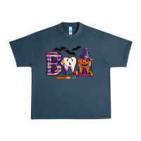Midnight Navy dental boo halloween Urban Heavy Tee - LillyAllenDesigns