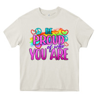 Cream Be Proud Of Who You Are Heavy Core Tee - BundleAndBundleShop