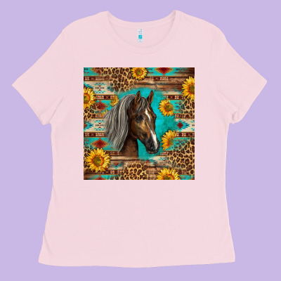 Western Tennessee Horse Ladies Tee Designed By Lillyallendesigns