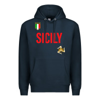 Navy sicily Premium Hoodie - baoMotion