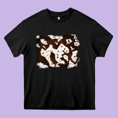 Cowhide Heavy Core Tee Designed By Ranaportraitstore