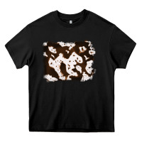 Black cowhide Heavy Core Tee - RanaPortraitStore