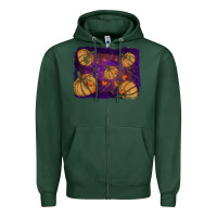 Sports Green halloween leaves tool leather backround Zipper Hoodie - RanaPortraitStore