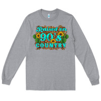 Raised 90's Country Cactus Sunflower's Long Sleeve Tee | Teevron