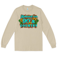 Mushroom raised 90's country cactus sunflower's Long Sleeve Tee - Artiststas
