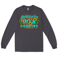 Smoke raised 90's country cactus sunflower's Long Sleeve Tee - Artiststas