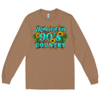 Toasted Coconut raised 90's country cactus sunflower's Long Sleeve Tee - Artiststas