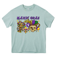 Arona mardi gras vibes skull Heavy Core Tee - FaDigitalArtStudio