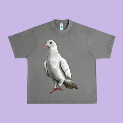 Dove Urban Heavy Tee Designed By Lillyallendesigns