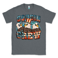Charcoal Heather Cousin crew Classic Tee - FaDigitalArtStudio